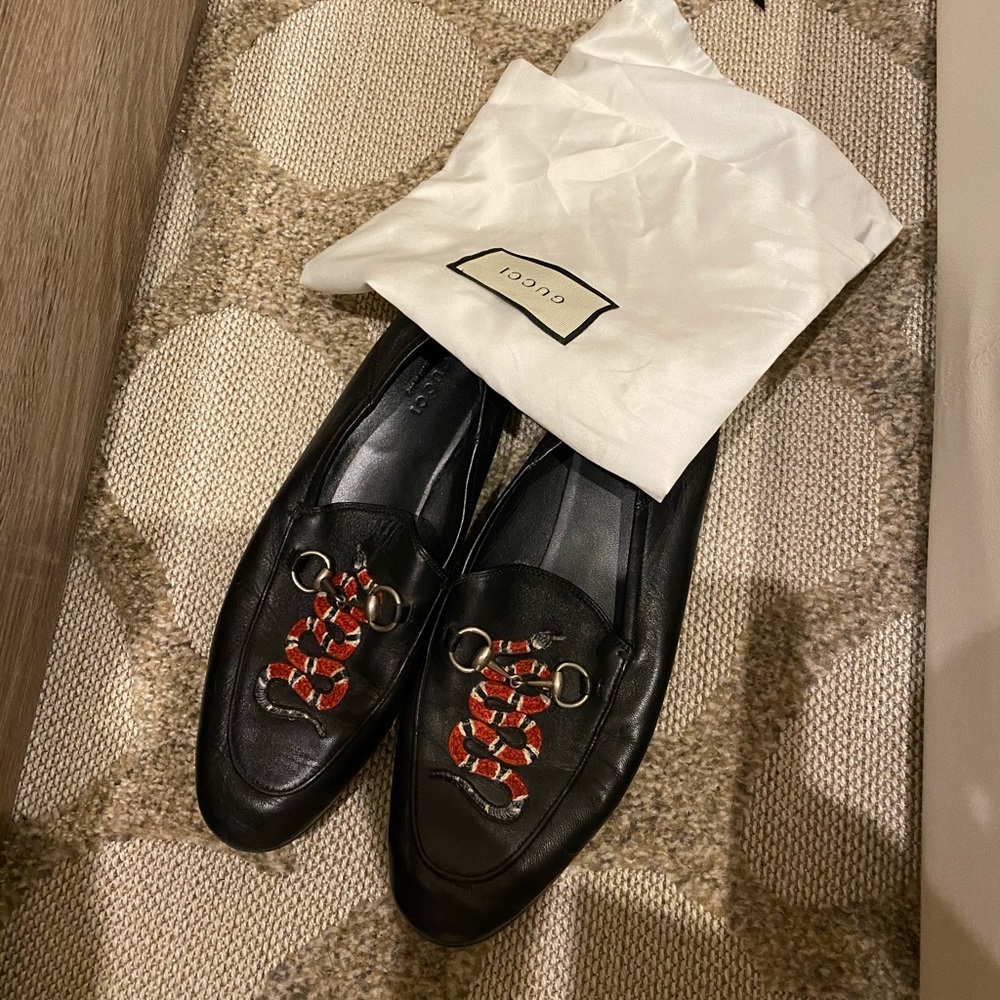 Gucci Loafs Snake Size 40